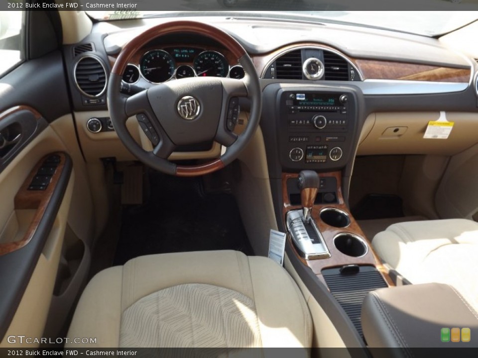 Cashmere Interior Dashboard for the 2012 Buick Enclave FWD #71247364