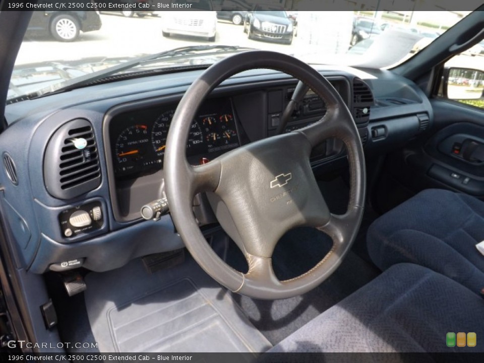 Blue 1996 Chevrolet C/K 2500 Interiors