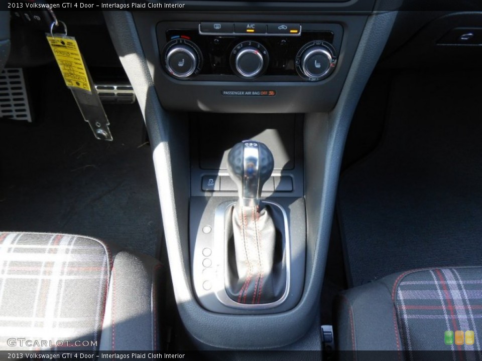 Interlagos Plaid Cloth Interior Transmission for the 2013 Volkswagen GTI 4 Door #71250072