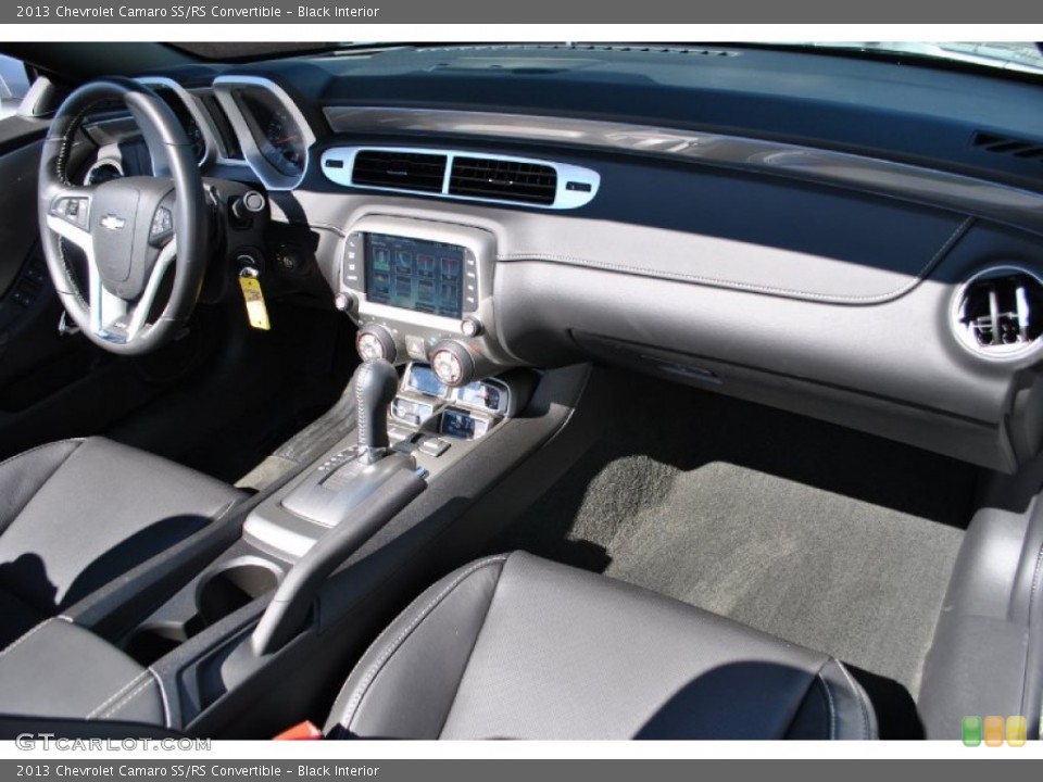 Black Interior Dashboard for the 2013 Chevrolet Camaro SS/RS Convertible #71251575