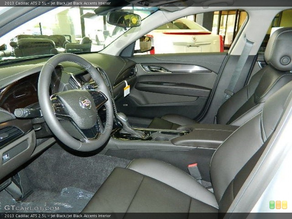 Jet Black/Jet Black Accents Interior Front Seat for the 2013 Cadillac ATS 2.5L #71251938