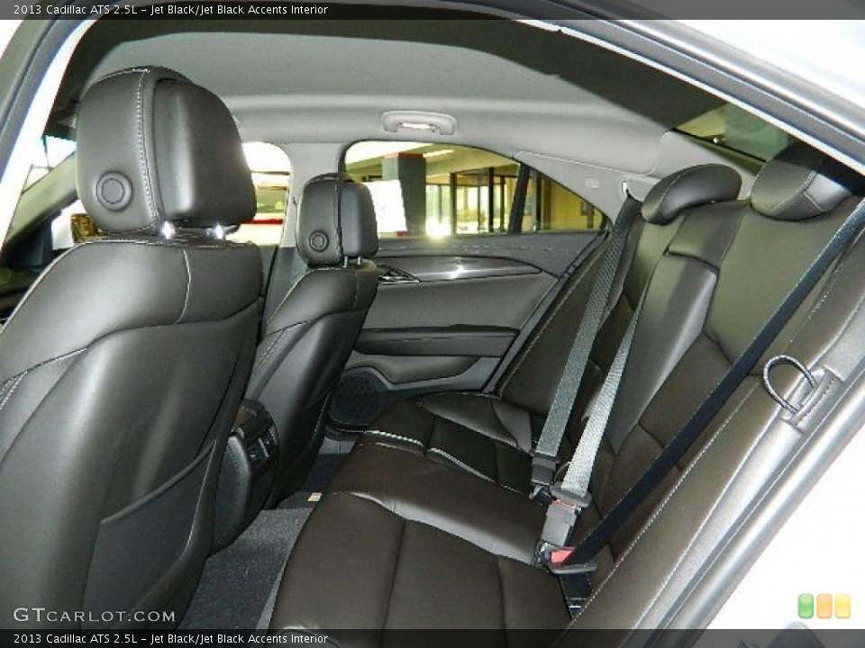 Jet Black/Jet Black Accents Interior Rear Seat for the 2013 Cadillac ATS 2.5L #71251947