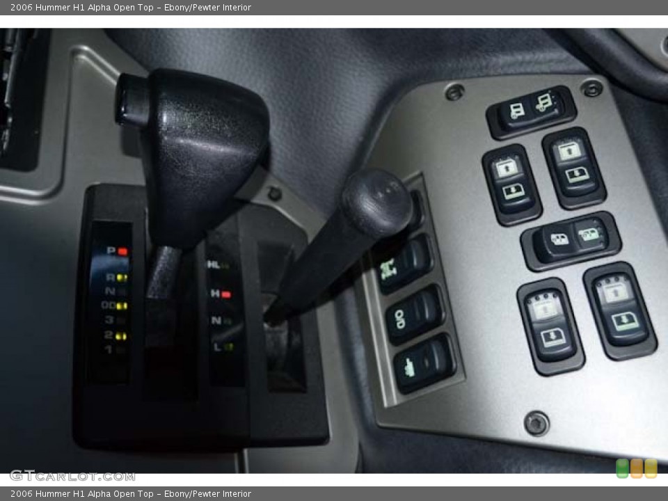 Ebony/Pewter Interior Transmission for the 2006 Hummer H1 Alpha Open Top #71253267
