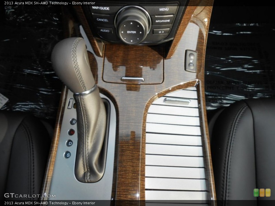 Ebony Interior Transmission for the 2013 Acura MDX SH-AWD Technology #71258049