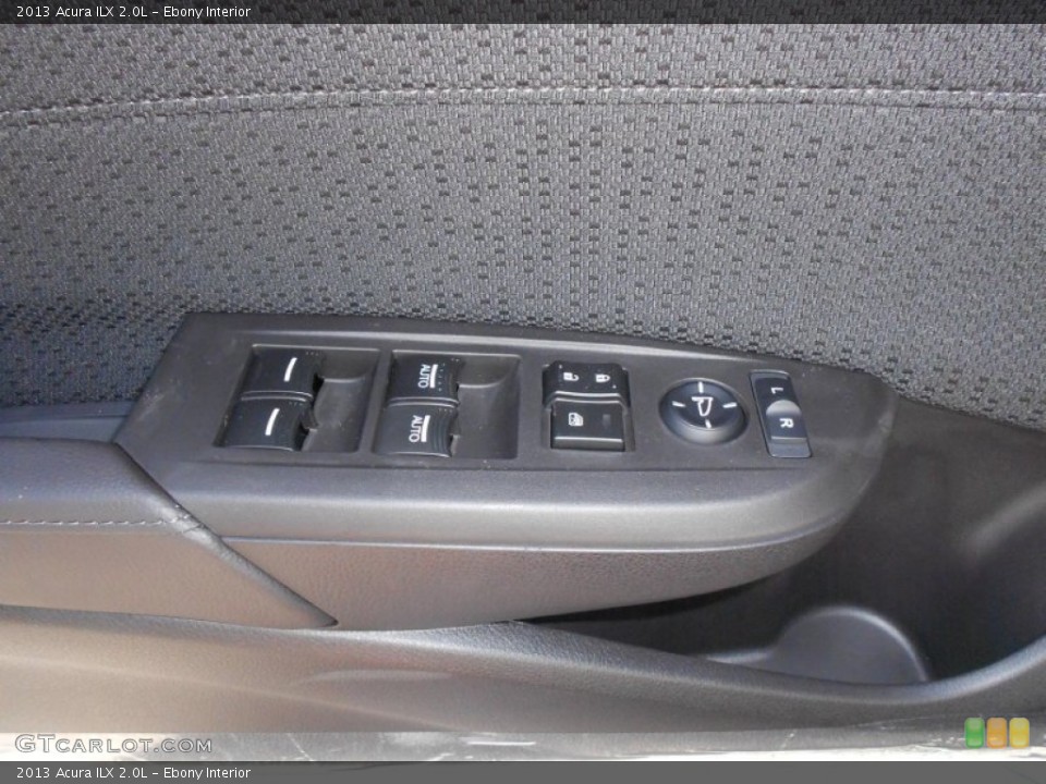 Ebony Interior Controls for the 2013 Acura ILX 2.0L #71258508