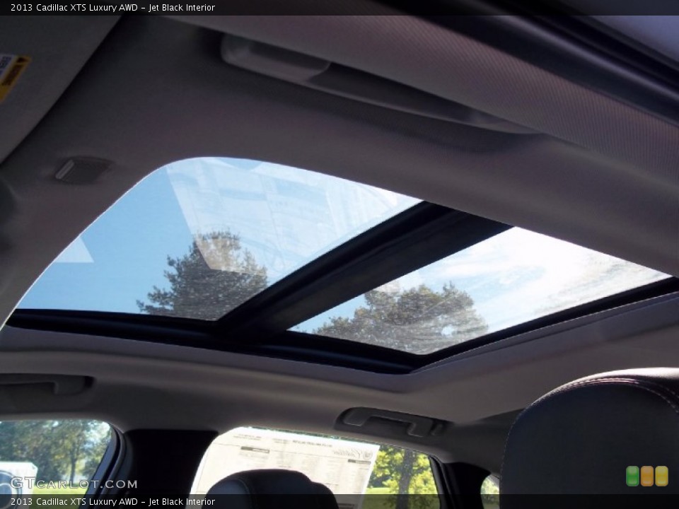 Jet Black Interior Sunroof for the 2013 Cadillac XTS Luxury AWD #71262496