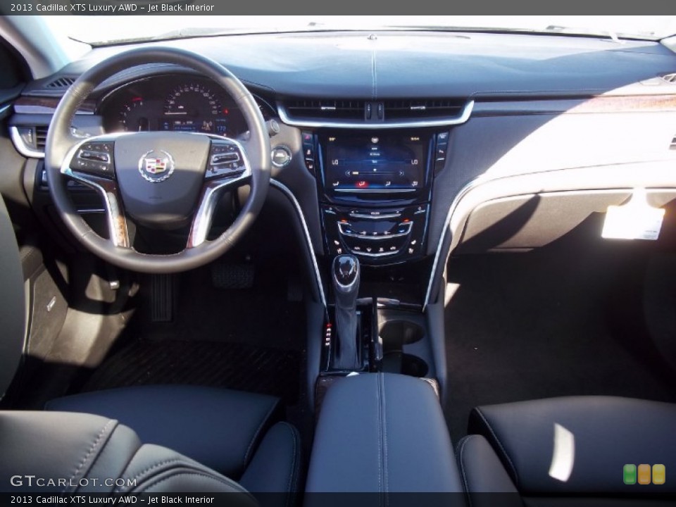 Jet Black Interior Dashboard for the 2013 Cadillac XTS Luxury AWD #71262523
