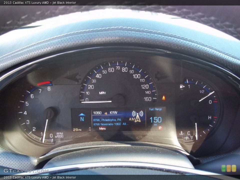 Jet Black Interior Gauges for the 2013 Cadillac XTS Luxury AWD #71262571