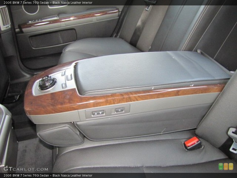 Black Nasca Leather Interior Controls for the 2006 BMW 7 Series 760i Sedan #71264266