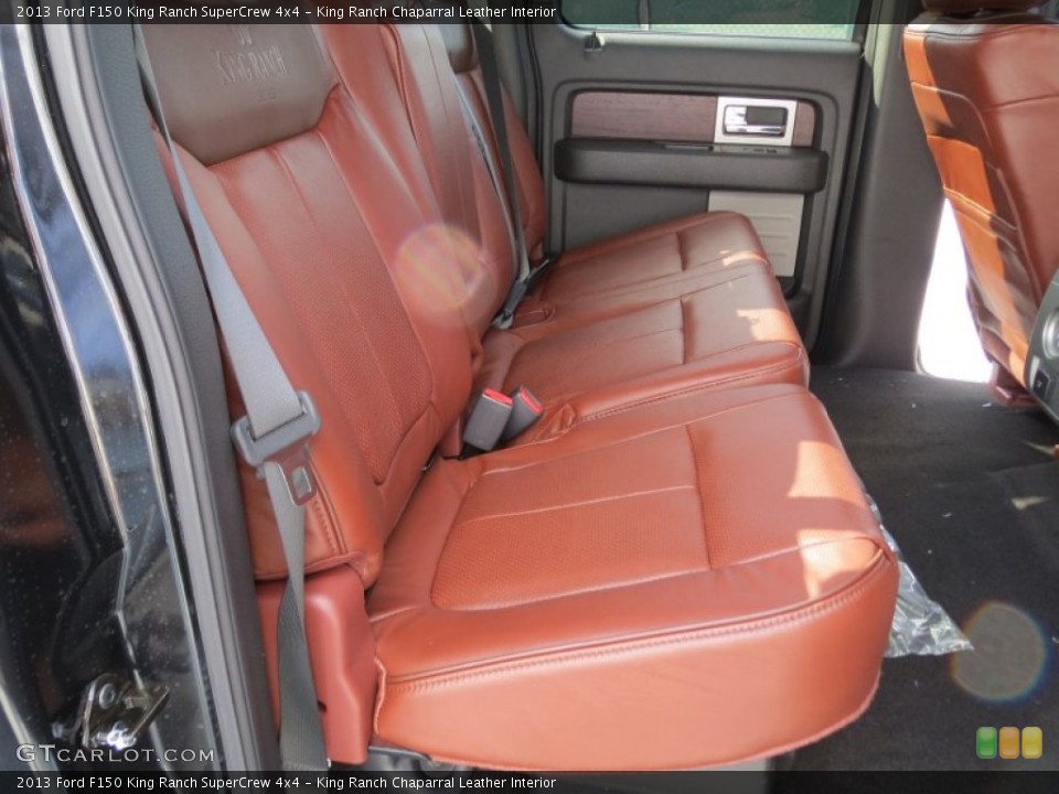 King Ranch Chaparral Leather Interior Rear Seat for the 2013 Ford F150 King Ranch SuperCrew 4x4 #71264686