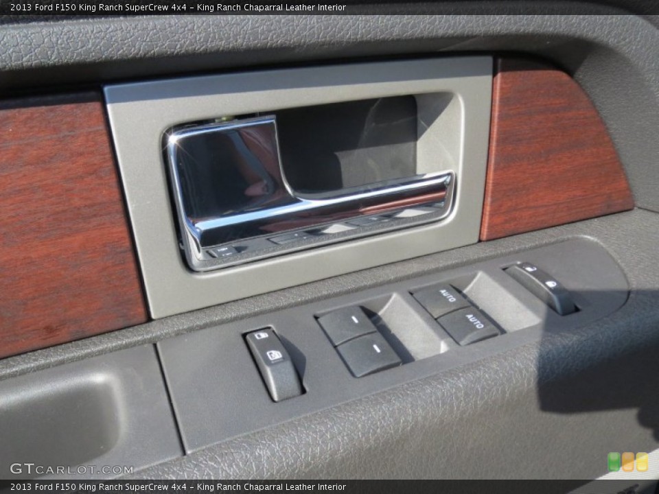 King Ranch Chaparral Leather Interior Controls for the 2013 Ford F150 King Ranch SuperCrew 4x4 #71264716