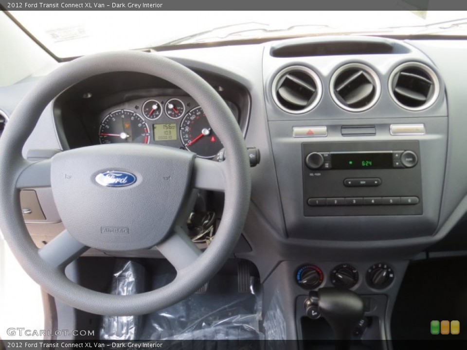 Dark Grey Interior Dashboard for the 2012 Ford Transit Connect XL Van #71267215