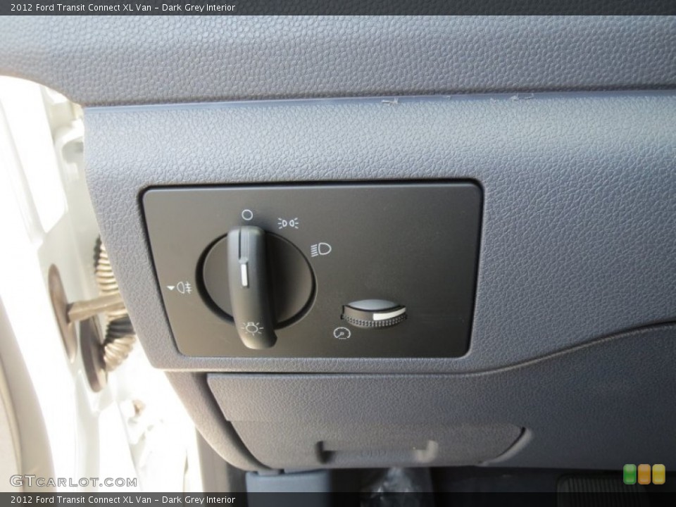 Dark Grey Interior Controls for the 2012 Ford Transit Connect XL Van #71267278
