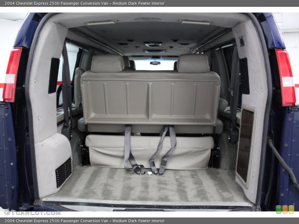Medium Dark Pewter Interior Trunk for the 2004 Chevrolet Express 2500 Passenger Conversion Van #71272330