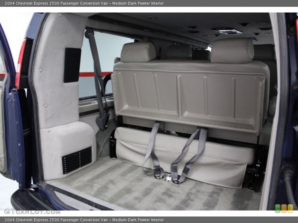 Medium Dark Pewter Interior Trunk for the 2004 Chevrolet Express 2500 Passenger Conversion Van #71272333