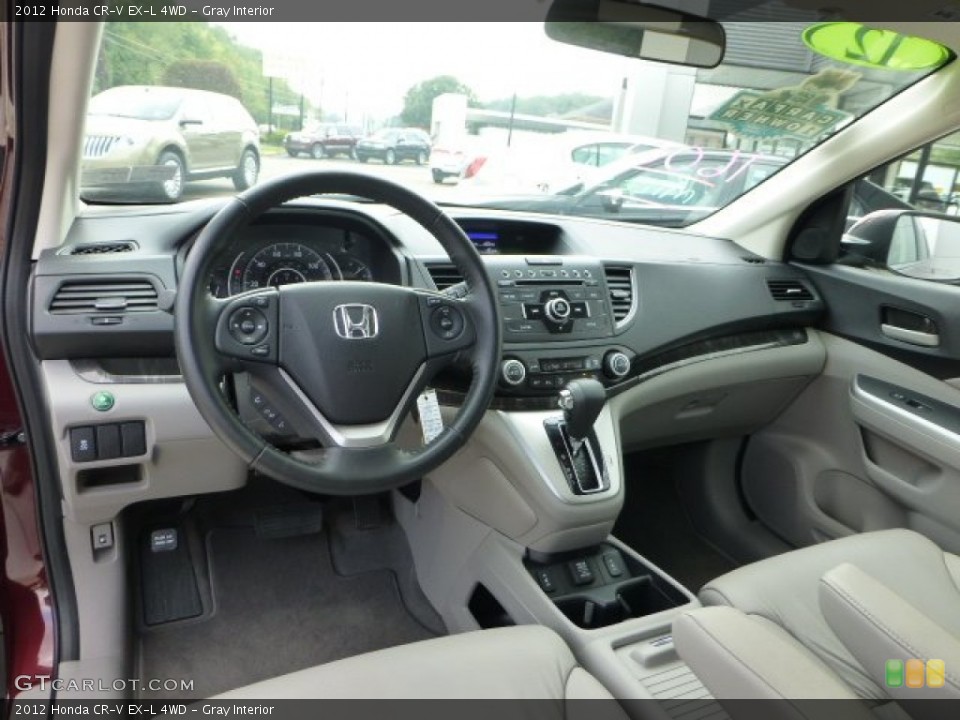 Gray Interior Dashboard for the 2012 Honda CR-V EX-L 4WD #71276635