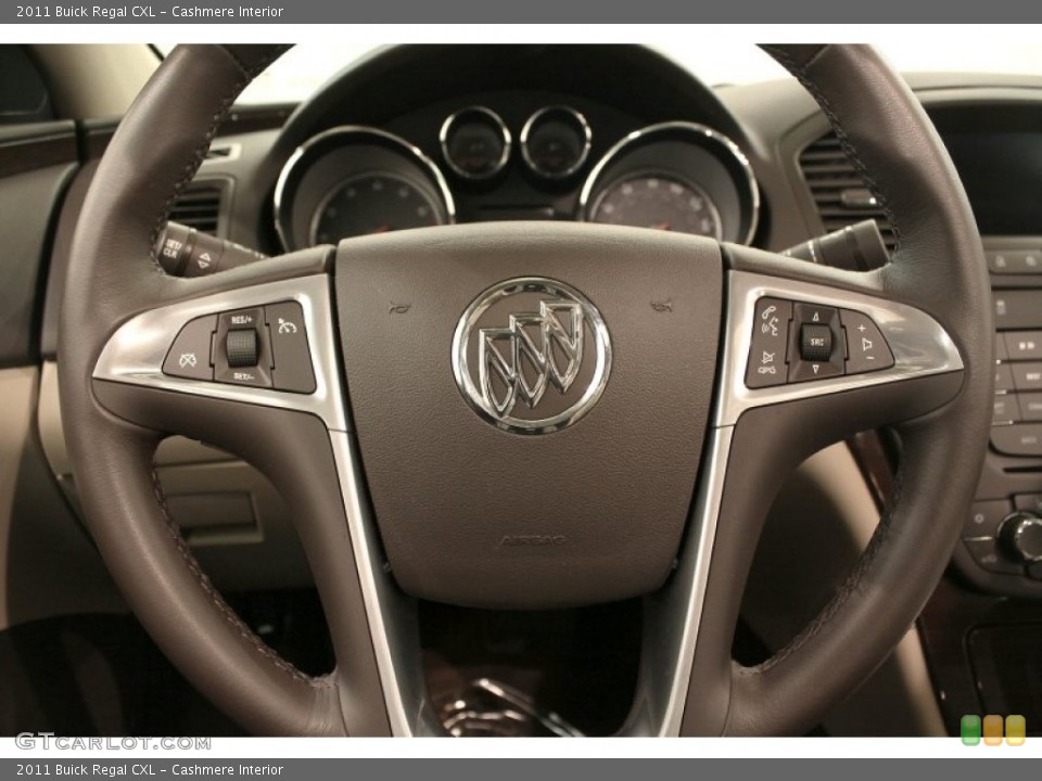 Cashmere Interior Steering Wheel for the 2011 Buick Regal CXL #71276797