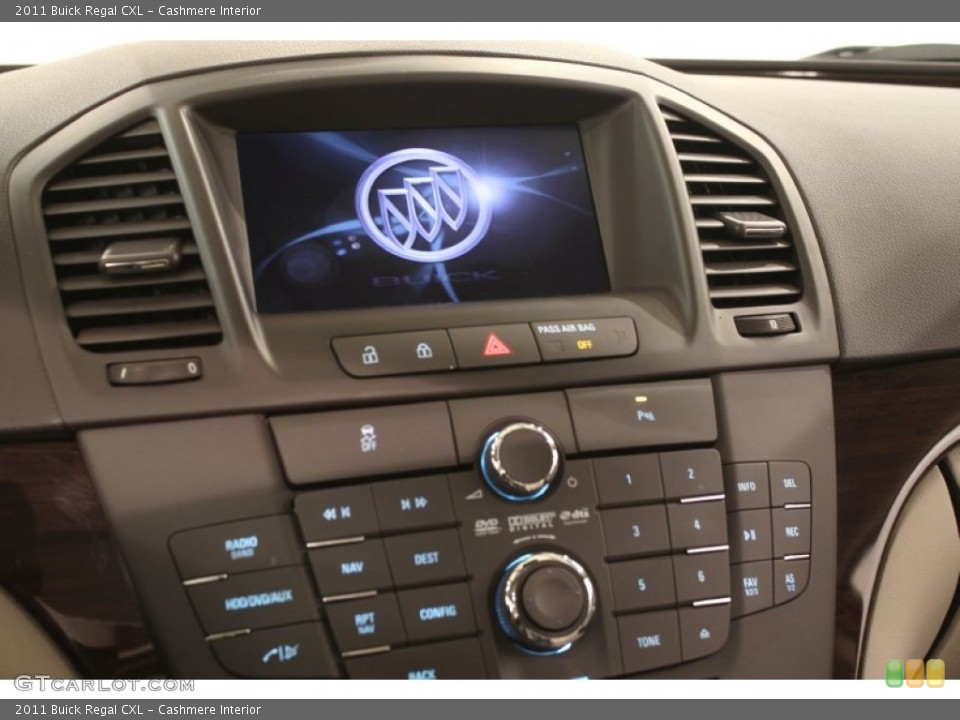 Cashmere Interior Controls for the 2011 Buick Regal CXL #71276833