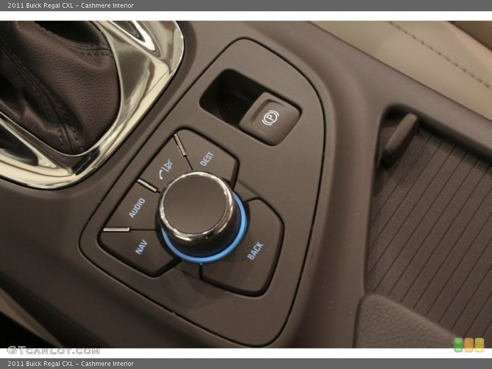 Cashmere Interior Controls for the 2011 Buick Regal CXL #71277024