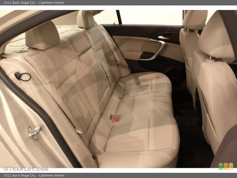 Cashmere Interior Rear Seat for the 2011 Buick Regal CXL #71277055