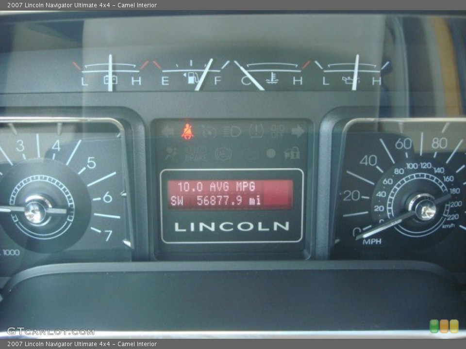Camel Interior Gauges for the 2007 Lincoln Navigator Ultimate 4x4 #71278135