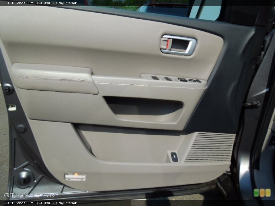 Gray Interior Door Panel for the 2011 Honda Pilot EX-L 4WD #71278465