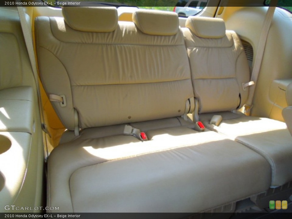 Beige Interior Rear Seat for the 2010 Honda Odyssey EX-L #71278840