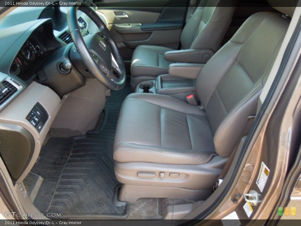 Gray Interior Photo for the 2011 Honda Odyssey EX-L #71279239