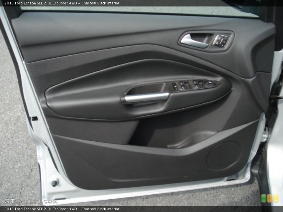 Charcoal Black Interior Door Panel for the 2013 Ford Escape SEL 2.0L EcoBoost 4WD #71279341