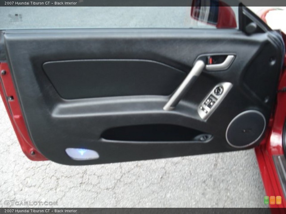 Black Interior Door Panel for the 2007 Hyundai Tiburon GT #71280199