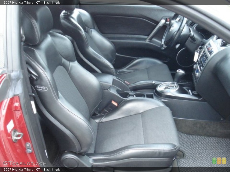 Black Interior Photo for the 2007 Hyundai Tiburon GT #71280226