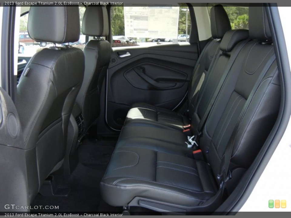 Charcoal Black Interior Rear Seat for the 2013 Ford Escape Titanium 2.0L EcoBoost #71281270