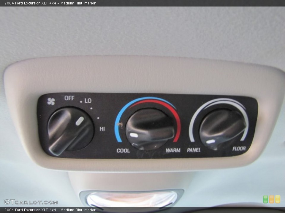 Medium Flint Interior Controls for the 2004 Ford Excursion XLT 4x4 #71281297