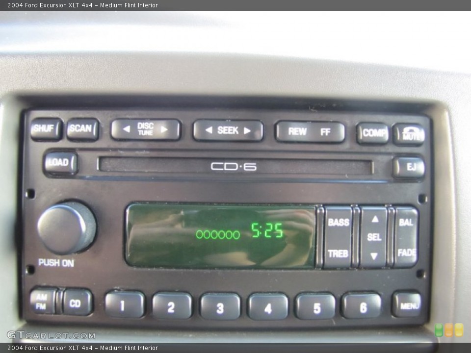 Medium Flint Interior Audio System for the 2004 Ford Excursion XLT 4x4 #71281369