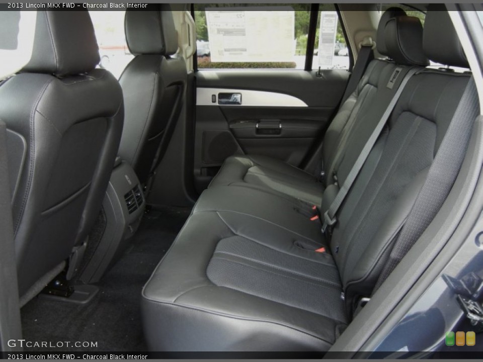 Charcoal Black Interior Rear Seat for the 2013 Lincoln MKX FWD #71282185