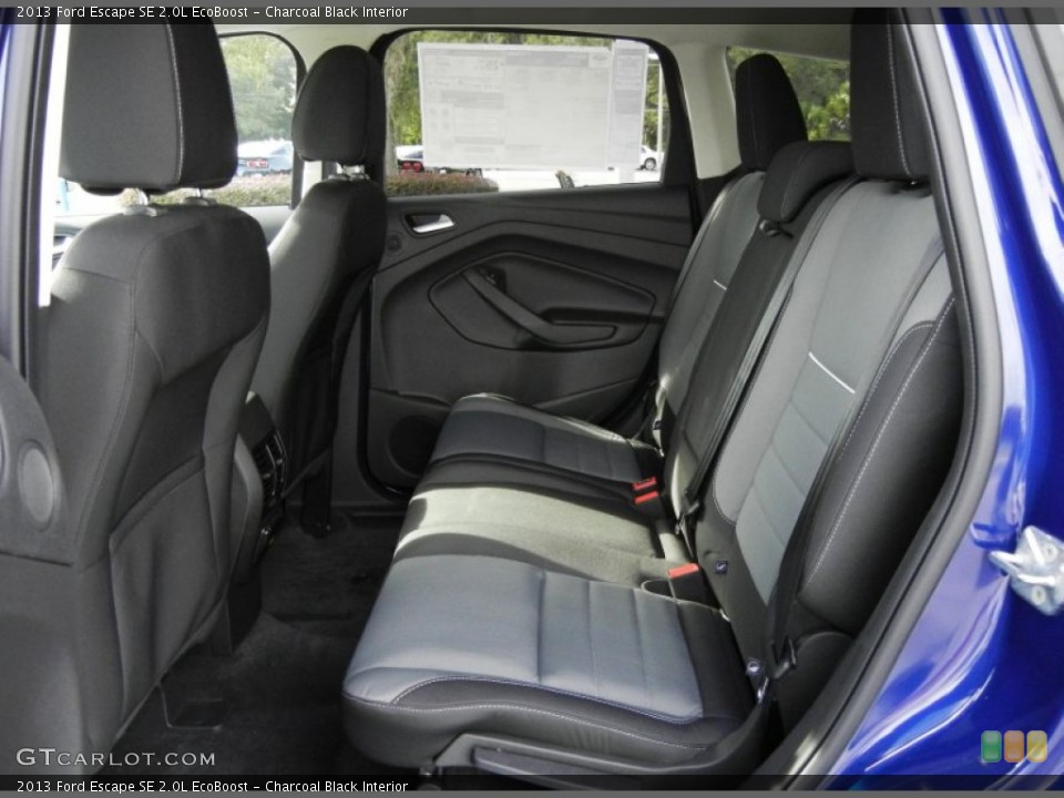 Charcoal Black Interior Rear Seat for the 2013 Ford Escape SE 2.0L EcoBoost #71282296