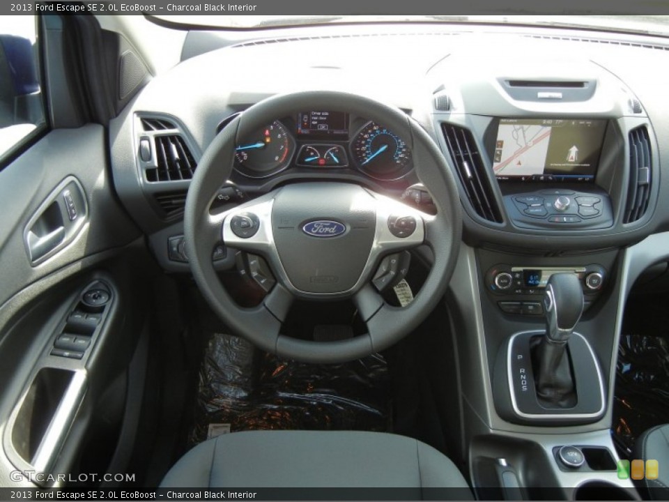 Charcoal Black Interior Dashboard for the 2013 Ford Escape SE 2.0L EcoBoost #71282305