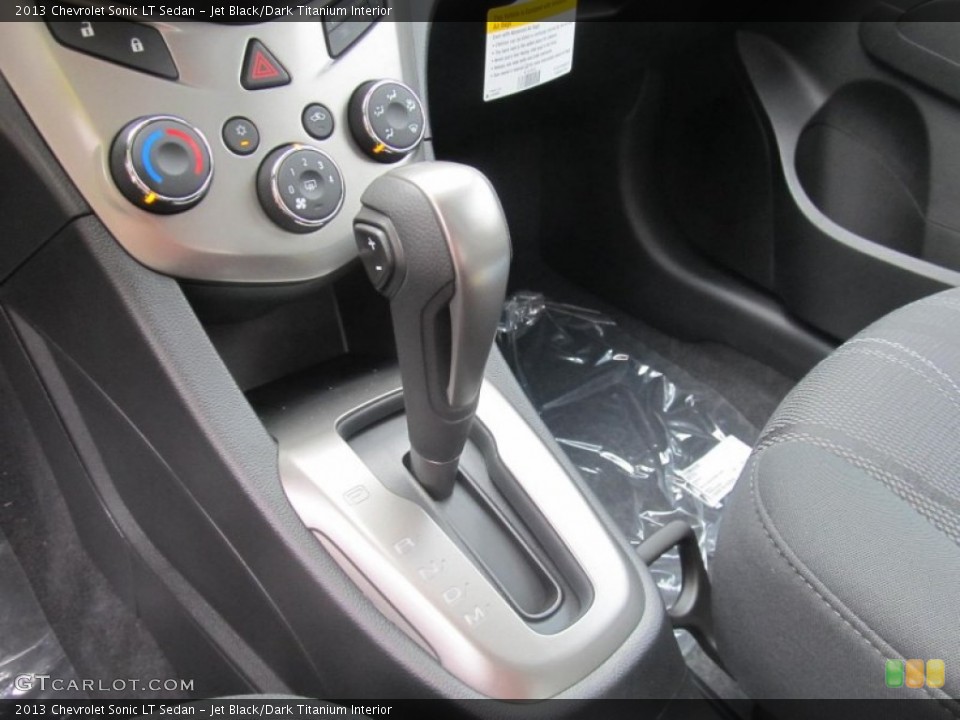 Jet Black/Dark Titanium Interior Transmission for the 2013 Chevrolet Sonic LT Sedan #71284322