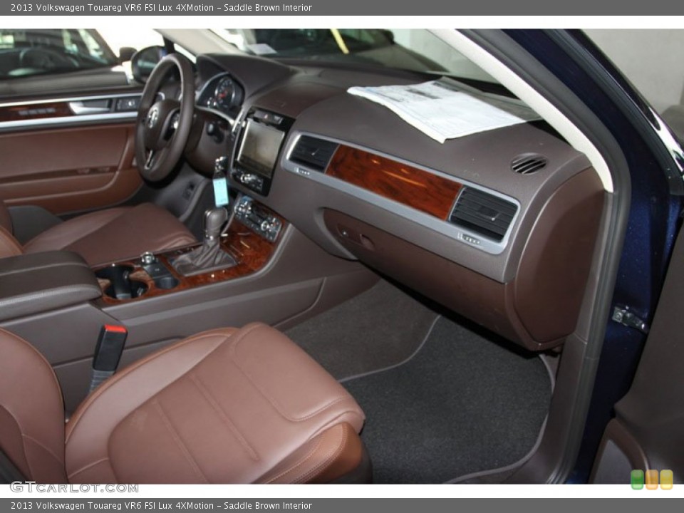 Saddle Brown Interior Photo for the 2013 Volkswagen Touareg VR6 FSI Lux 4XMotion #71285653