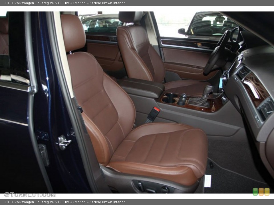 Saddle Brown Interior Photo for the 2013 Volkswagen Touareg VR6 FSI Lux 4XMotion #71285662