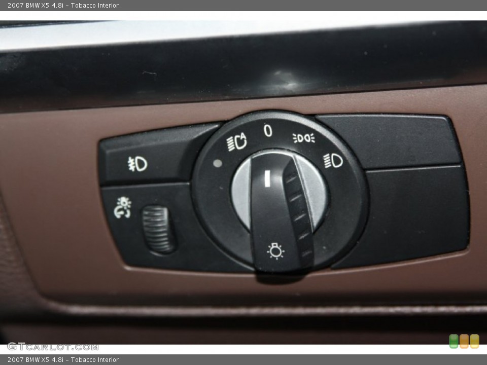 Tobacco Interior Controls for the 2007 BMW X5 4.8i #71285929