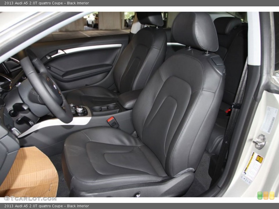 Black Interior Front Seat for the 2013 Audi A5 2.0T quattro Coupe #71288320