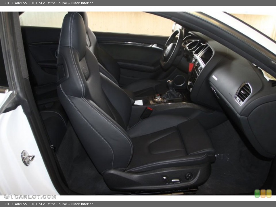Black Interior Front Seat for the 2013 Audi S5 3.0 TFSI quattro Coupe #71288899
