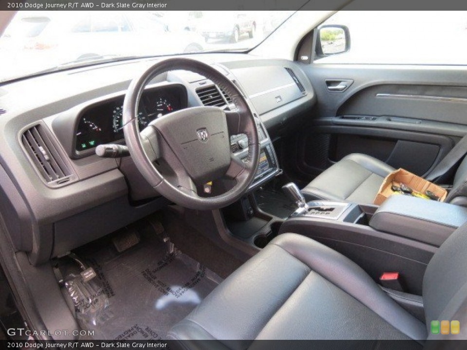 Dark Slate Gray Interior Prime Interior for the 2010 Dodge Journey R/T AWD #71290180