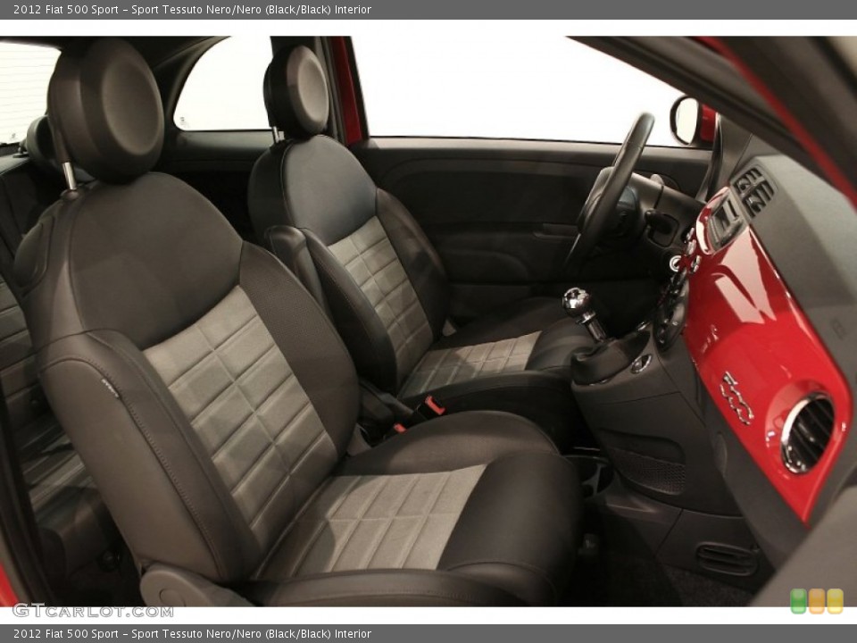 Sport Tessuto Nero/Nero (Black/Black) Interior Photo for the 2012 Fiat 500 Sport #71291280