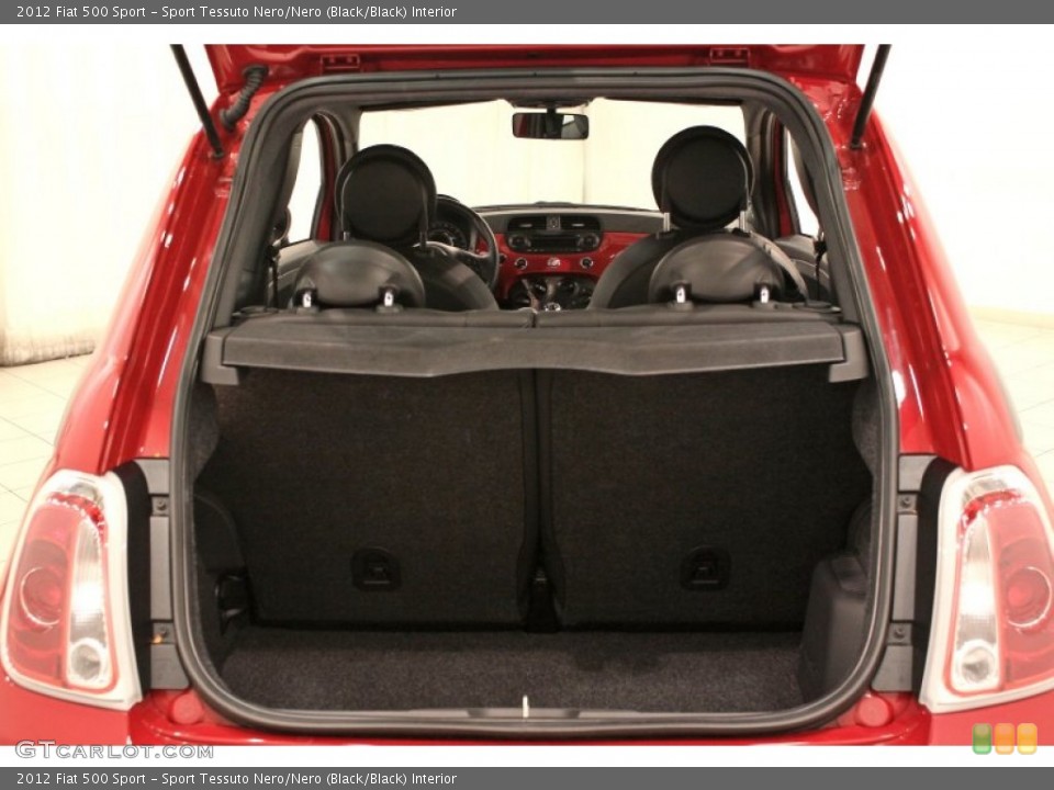 Sport Tessuto Nero/Nero (Black/Black) Interior Trunk for the 2012 Fiat 500 Sport #71291368