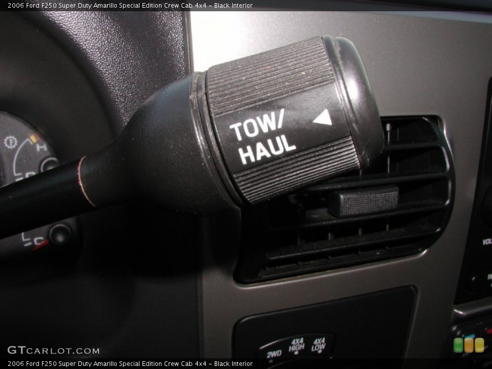 Black Interior Transmission for the 2006 Ford F250 Super Duty Amarillo Special Edition Crew Cab 4x4 #71293006