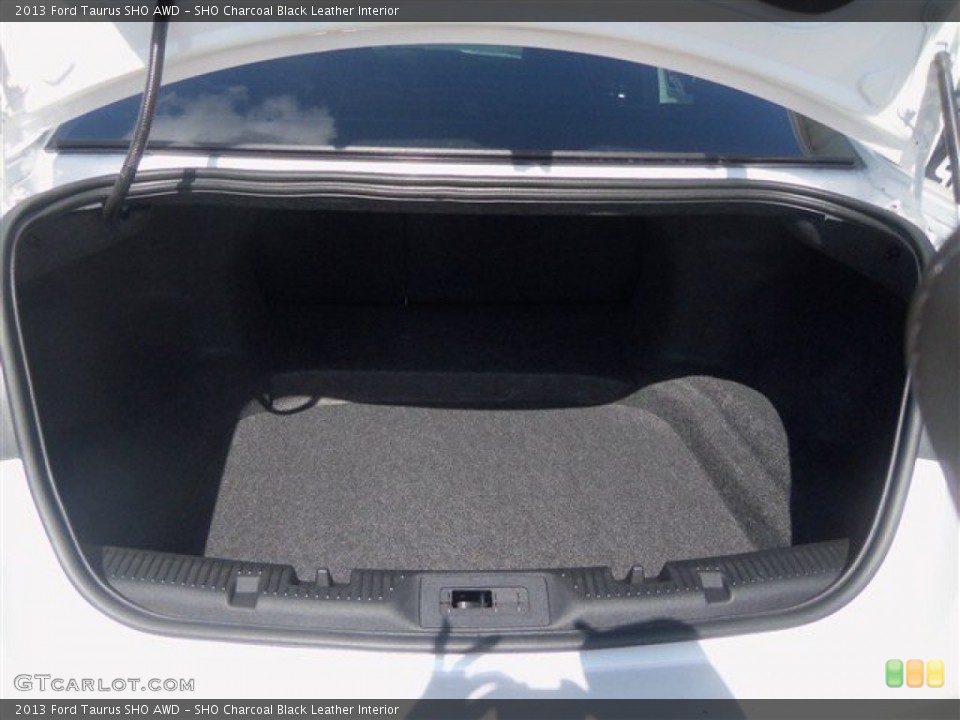 SHO Charcoal Black Leather Interior Trunk for the 2013 Ford Taurus SHO AWD #71293132