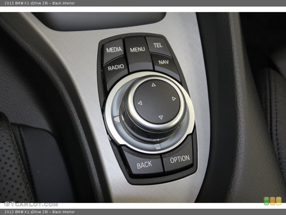 Black Interior Controls for the 2013 BMW X1 sDrive 28i #71297377