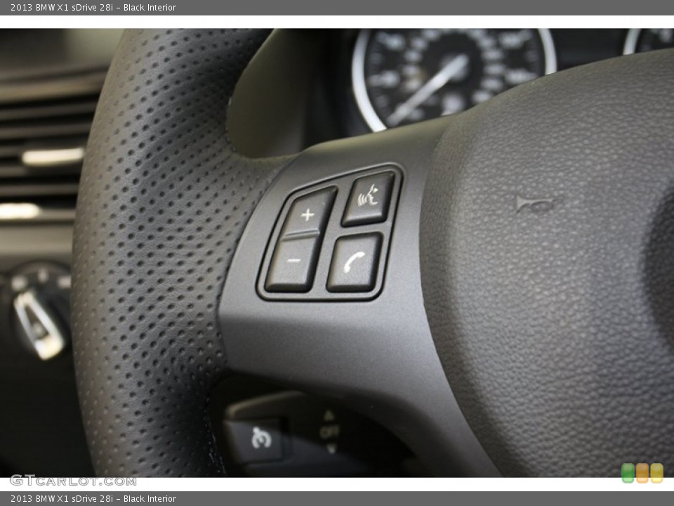 Black Interior Controls for the 2013 BMW X1 sDrive 28i #71297404